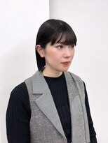 ピープスアンドスー 表参道 渋谷(Peeps&Suu.) ミニボブ/切りっぱなしボブ/耳掛けボブ