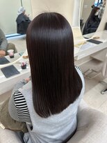 ドロシー 郡山桑野店(Dorothy)&nbsp;イメチェンハッシュカットフルバング似合わせレッドブラウン