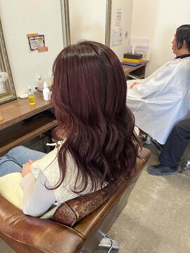 ヘアラボ シロ(Hair lab.Shiro) ピンクブラウンカラー