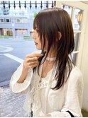 レイヤーカット/韓国レイヤー/ブラウンカラー