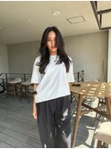 大人外国人風ロングレイヤー:Maho Toda