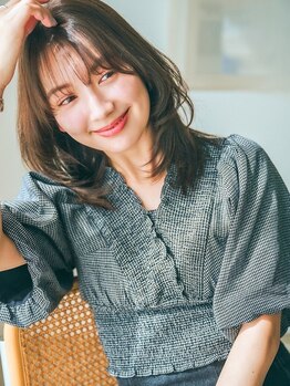 ドールバイリトル(D'or by little)の写真/カット＋カラー＋ケアトリートメント￥6900/リーズナブルなのに高技術＆マンツーマン施術◎