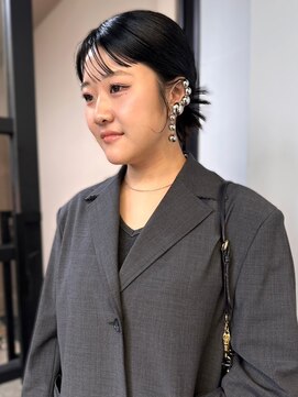 ヴヴ(Bub) 前髪カット ヘアアレンジ 韓国風ヘア カチモリヘア ヘアセット