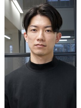 ラック 表参道(LUCK) メンズ/フォーマルセンターパート/30代