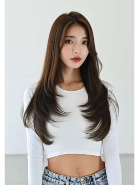 ライズ ネックス ザ サロン 渋谷(LIZE nex the salon) ハイレイヤー#ハイレイヤー#韓国レイヤー#渋谷駅