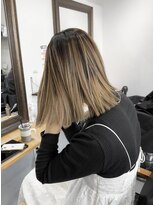 ラックセカンドスペース(LUCK 2nd SPACE)&nbsp;【バレイヤージュ】カジュアル ×  バレイヤージュ　　　清水純