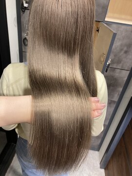 ラス トーキョー(LAS TOKYO) 髪質改善サイエンスアクア&ダメージレスケアカラー