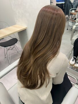 ポーチバイハニー オモテサンドウ(PORCH by HONEY omotesando) 髪質改善カラーオリーブベージュダブルカラーレイヤーカット美髪