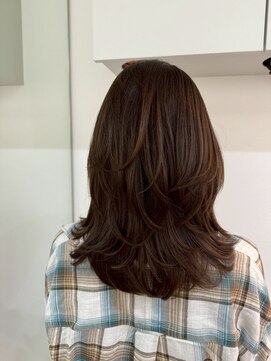 ムード(MOOD,) 似合わせカット[ミディアムレイヤーカット/髪質改善/銀座]