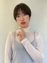 カバーヘア ブリス 戸田公園西口店(COVER HAIR bliss)&nbsp;アッシュブラックナチュラルウルフマッシュp1戸田公園20代30代