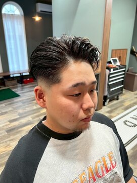 スタンドバーバー 柏(STAND BARBER) サーフカール/スパイキーショート/ブルーブラック/柏<理容室>