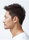 ナチュラルショート × 清潔感スタイル