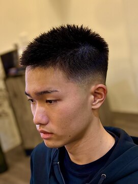 ◆ストイックさと清潔感を極めた・ボウズ×スキンフェード◆