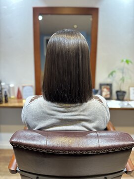 スナッグヘアー(Snughair) ◆Snughair◆髪質改善トリートメント縮毛矯正カラー＋カット