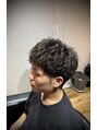 ザック(ZAC) 短めマッシュ×ツイストパーマでお洒落に