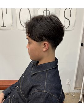 ショートオンリーサロントス(short only salon TOSS) ナチュラルセンターパート
