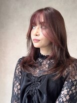 シエ バイ ケンジ 湘南台(sie by KENJE)&nbsp;ミルクティーブロンド/ダークブルー/デジタルパーマ/湘南台