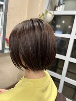 髪と音&nbsp;セミショートボブ