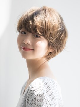 メゾンドイギー(MAISON de IGGY) 透明感マロンベージュ×丸みショート＊