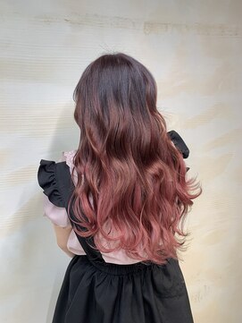 アンククロス 表参道(ANKH CROSS) ピンクグラデーション