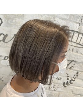 アース コアフュールボーテ 新潟紫竹山店(EARTH coiffure beaute) ミルクティーグレージュ