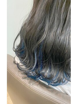 エトワ(ETOWA) インナーカラー★ブルー