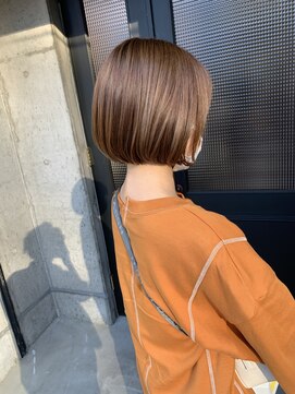 ジョージグランデ(JO-JI grande) アッシュブラウン/大人かわいい/ニュアンス/顎ラインボブ