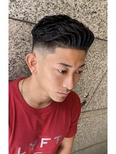 ◆◆フェードパーマ◆◆　【こだわりNo.３】メンズカット+フェードパーマ+ケアトリートメント　￥15950