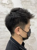 アジールヘア 所沢プロペ通り店(agir hair) ジェットモヒカン風カット
