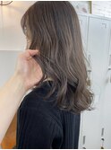 ラベンダーグレージュ イルミナカラー 髪質改善
