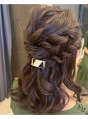 結婚式/お呼ばれ/ヘアアレンジ