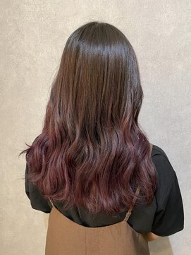 ウィスプ 赤羽店(wisp) 大人ピンクグラデーション♪*。