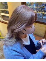 ジェイポイント ヘア クリニカ(J:POINT Hair CLINICA) mauve pink / earring color