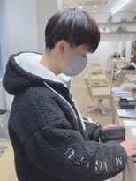 モリオフロムロンドン 松戸店(Morio from London) 【松戸 岩口】黒髪ツーブロックマッシュショート