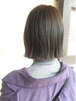 リュクスフォーヘアー アヴェダ(LUXE for hair AVEDA)&nbsp;切りっぱなしボブ×オリーブベージュ