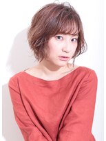 リメル 奥沢自由が丘店(Remel)&nbsp;大人可愛い20・30・40代ランダムウェーブで抜け感ボブ/自由が丘