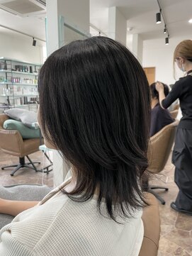 ヘアーディア みどり店(Hair...DiA) ミディアムレイヤーカット@30代40代50代[伊勢崎]