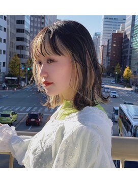 アドール(ADOR) #名古屋韓国ヘア#デザインカラー#ダブルカラー