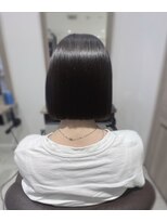 アース 三軒茶屋店(HAIR&MAKE EARTH) 三軒茶屋_レディース_ミディアム_ボブ_トリートメント_ツヤ髪