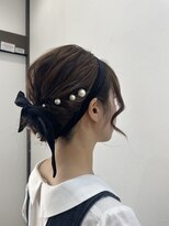 ラビス クローバー(Lovis clover)&nbsp;『ゆうあ』アップスタイル♪♪【熊谷/ヘアセット】