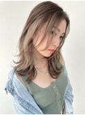 外国人風ハイライトフェイスフレーミングt86