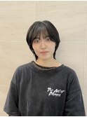 txtボムギュ風中性ウルフカット