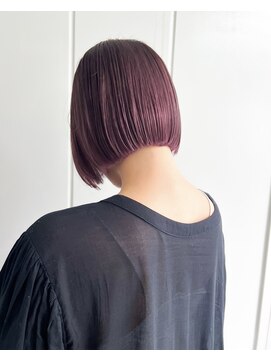 ジュリエッタ(giulietta) ミニボブ 葡萄カラー ピンクパープル