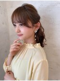 前髪カット/サイドバング/小顔/おくれげ
