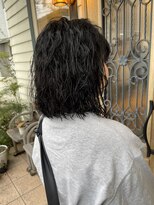 チョコレート(chocolate) 黒髪パーマ