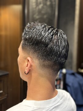 ヒロギンザ 横浜店(HIRO GINZA) 七三スキンフェード