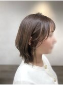 【Dans Dix ans】抜け感溢れる切りっぱボブが可愛すぎる件