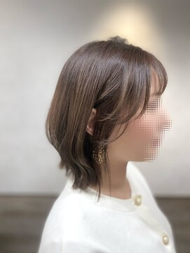 ダンディゾン ブルー 神楽坂(Dans Dix ans bleu) 【Dans Dix ans】抜け感溢れる切りっぱボブが可愛すぎる件