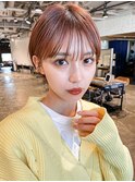 ショート/小顔ヘア/メルティカラー/20代30代40代