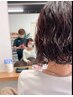 カット＋パーマ+ハホニコトリートメント　￥11000